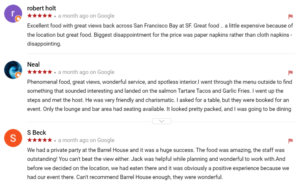 Barrel House Tavern Reviews