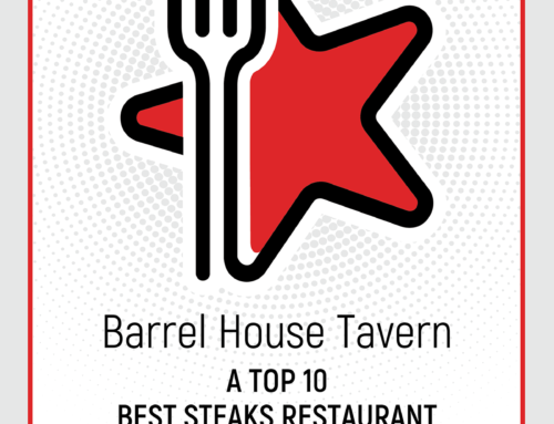 Barrel House Tavern Named 2023 Top 10 Best Steaks/Pizza Restaurant by Restaurant Guru